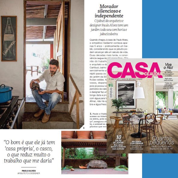 Casa Claudia – Moradia do arquiteto Paulo Alves
